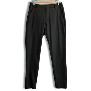 KIT & ACE Classic Slim Leg Flat Front Dress Pants Black Sz 32